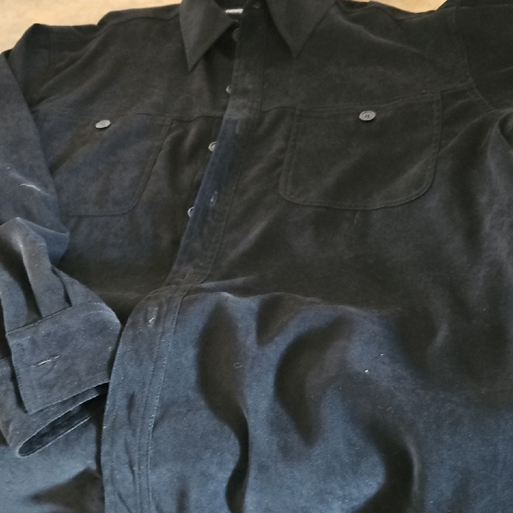 Black Button-Up Shirt